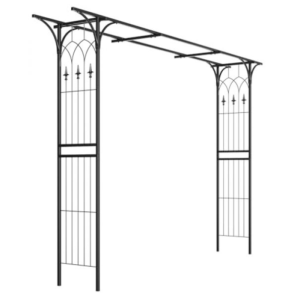 ASS XXL-Rosenbogen/Pergola aus Metall