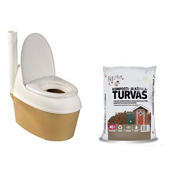 Agande Komposttoilette WC-B 500 Torf Bio Toilette