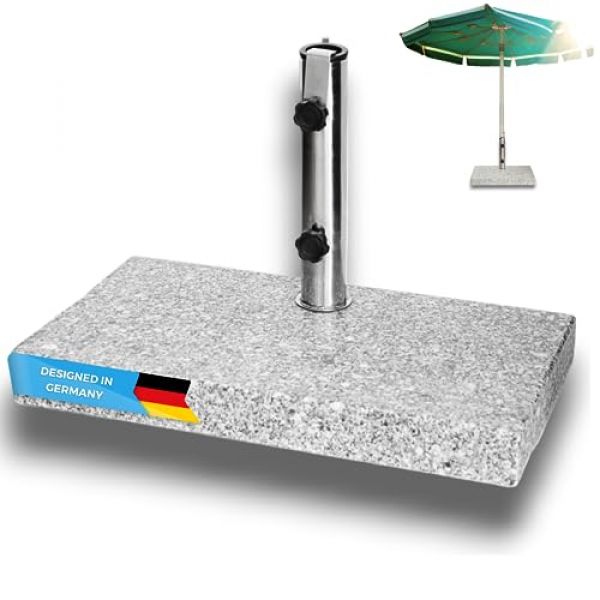 ProKIRA® Sonnenschirmständer Granit-Balkonschirmständer