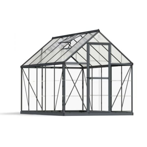 Palram Aluminium Gewächshaus Gartenhaus Hybrid