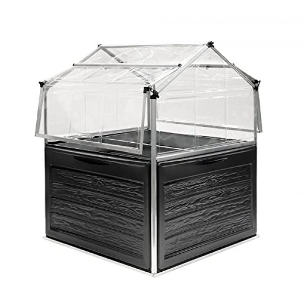 Palram Frühbeetkasten Hochbeet Alu Plant Inn