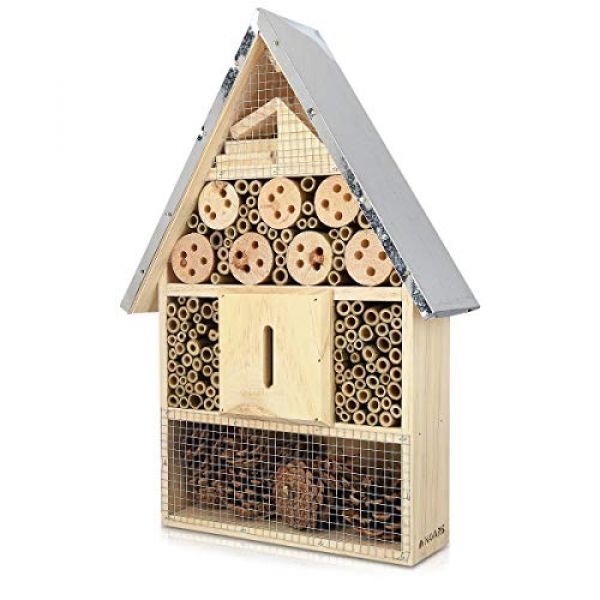 Navaris Insektenhotel aus Holz - versch. Größen und Designs