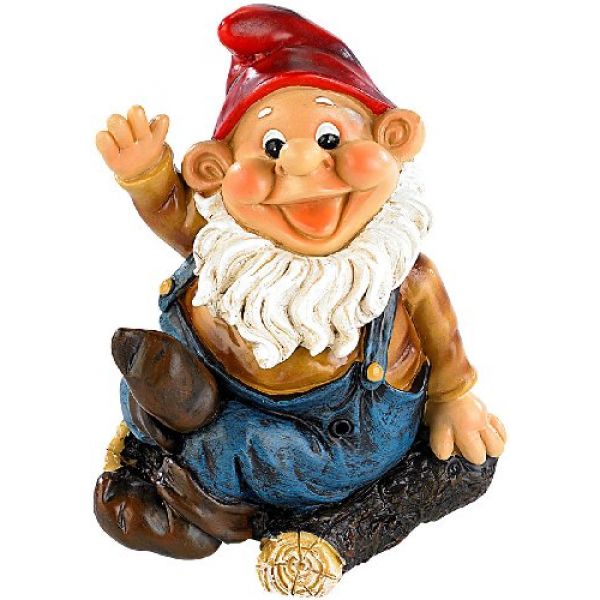 Pfeifender Gartenzwerg Peppi