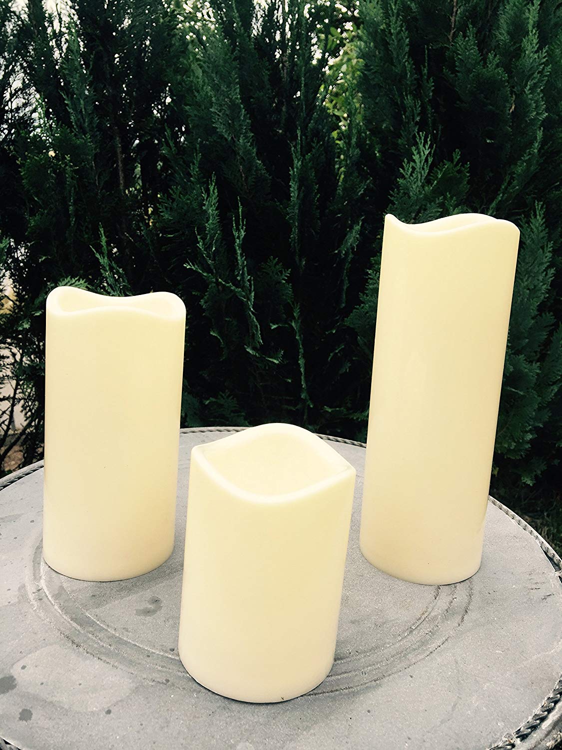 4 OUTDOOR Fackelkerzen/ Tischkerzen/ Windlichter optimal für Camping geeignet 